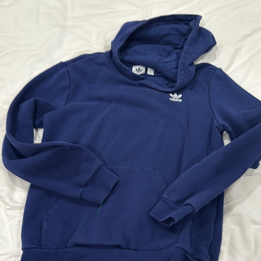 Adidas kids  Blue Hoodie